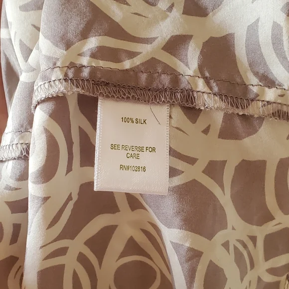 Garnet Hill Silk Wrap Sleeveless Dress. Sz.8 - Picture 10 of 12